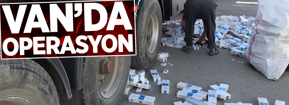 Van'da operasyon