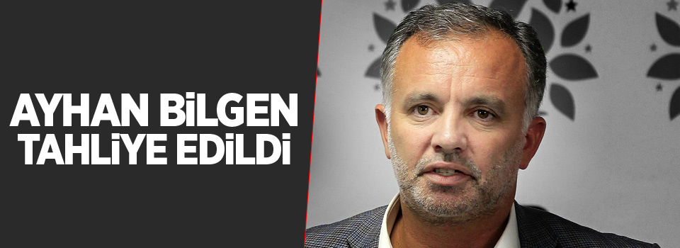 HDP Sözcüsü Ayhan Bilgen hakkında tahliye kararı verildi