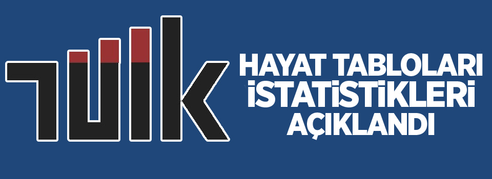 TÜİK hayat tabloları istatistiklerini açıkladı