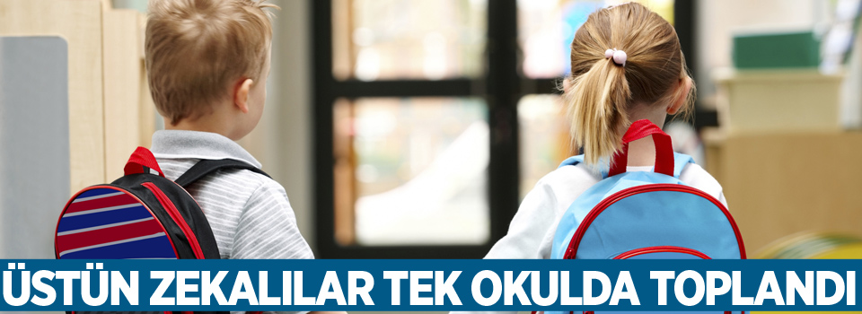 Üstün zekalılar tek okulda toplandı