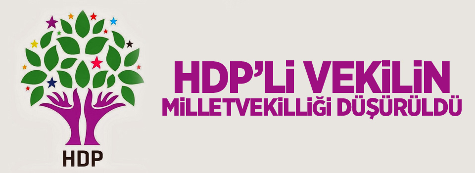 HDP'li Besime Konca'nın milletvekilliği düşürüldü