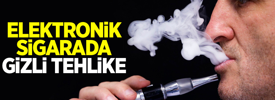 Elektronik sigarada gizli tehlike: Aroma