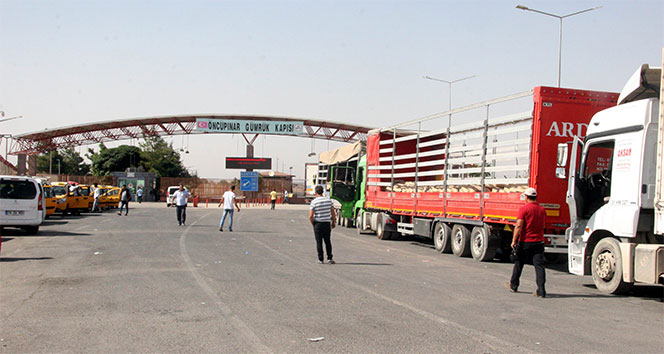 Kilis'te bulunan Öncüpınar Sınır Kapısı kapatıldı