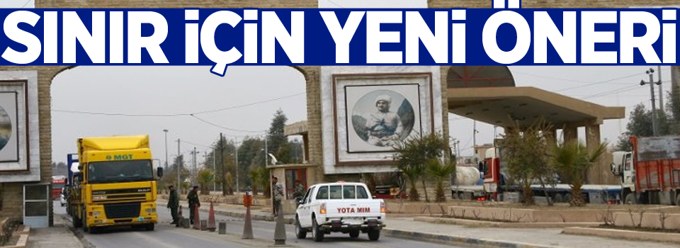 Sınır için yeni öneri