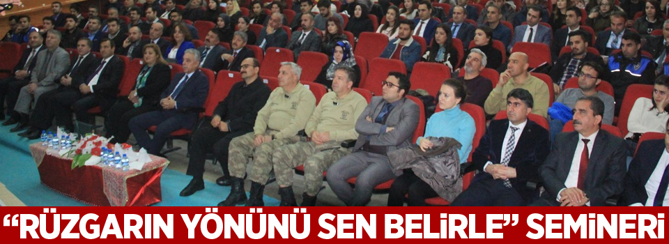 “Rüzgarın Yönünü Sen Belirle” semineri