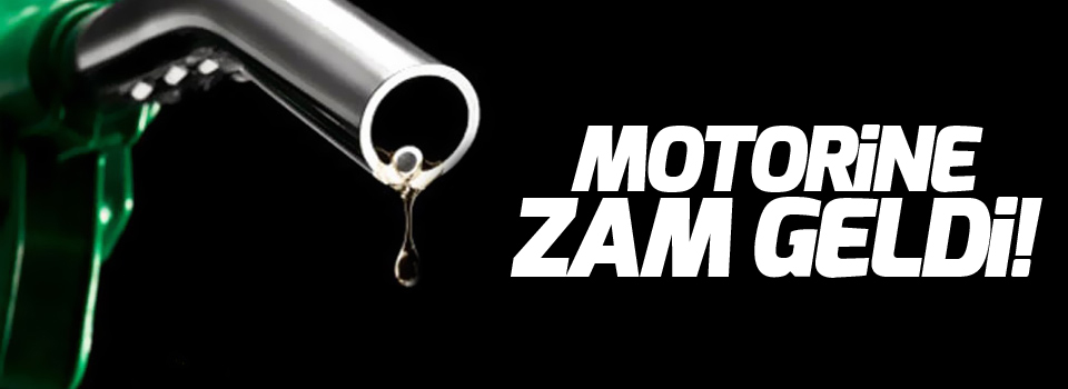 Motorin zamlandı