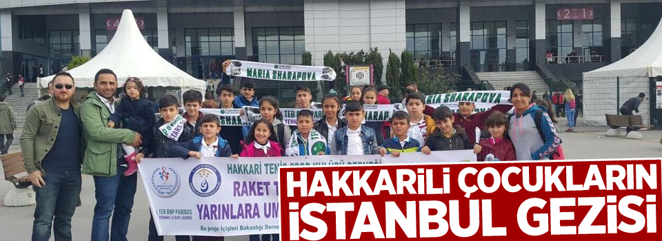 Hakkarili çocukların İstanbul gezisi