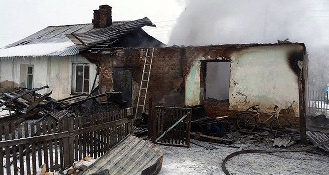 Rusya’da yangın: 5 ölü