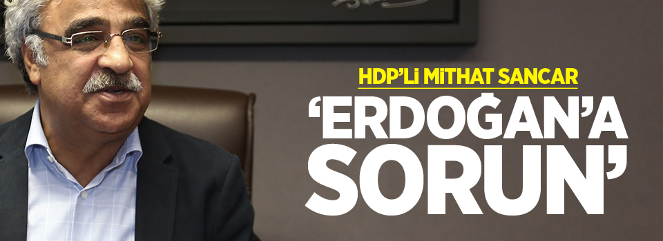 HDP'li Sancar: Kürdistan'ın neresi olduğunu Erdoğan'a sorun