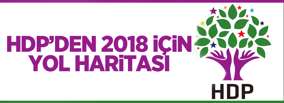 HDP'den 2018 için yol haritası