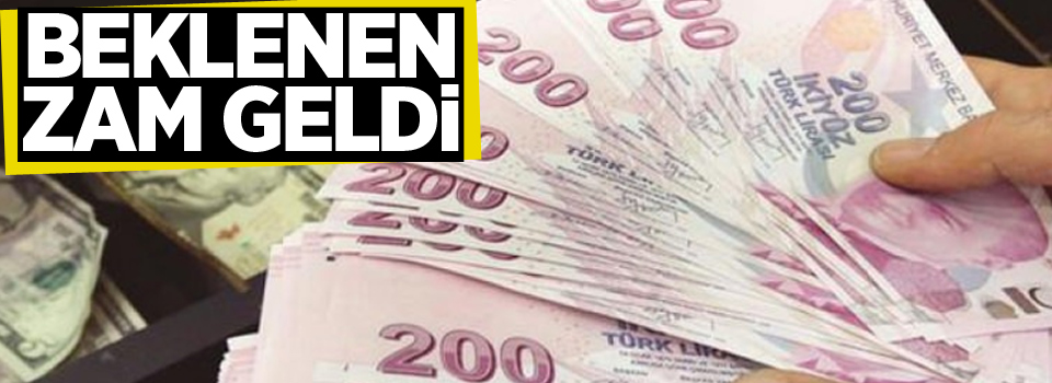 Milyonları ilgilendiriyor! Beklenen zam geldi