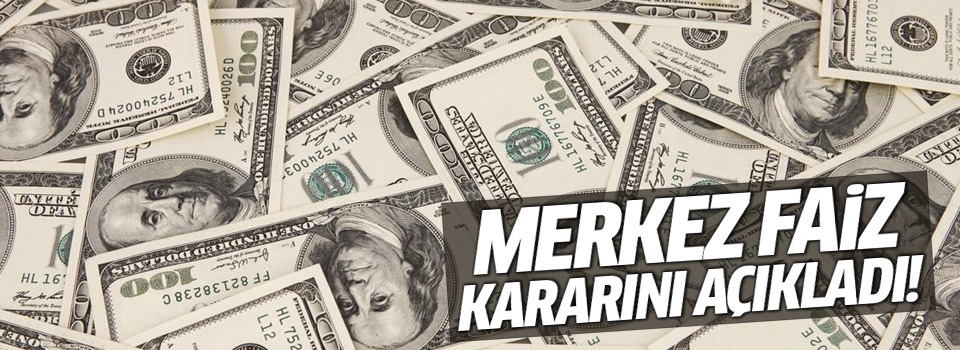 Merkez Bankası faiz oranlarında değişiklik yapmadı