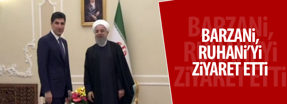 Barzani, Ruhani’yi ziyaret etti