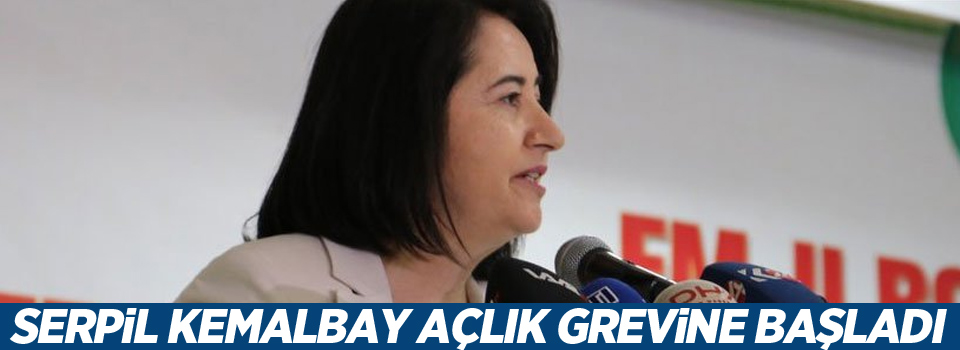 Serpil Kemalbay gözaltında açlık grevine başladı