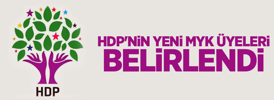 HDP'nin yeni MYK üyeleri belirlendi