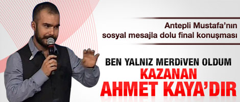 Mustafa Bozkurt'un zafer konuşması