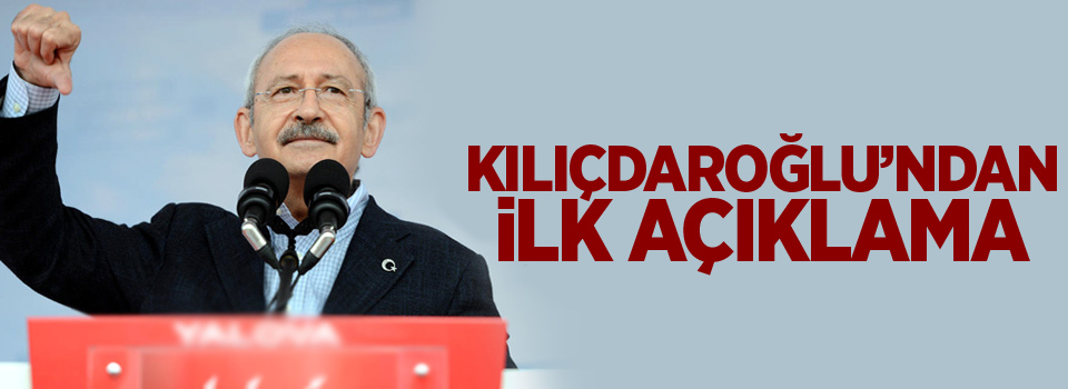 Kılıçdaroğlu'ndan Cumhurbaşkanı Adayı İnce İle İlgili İlk Açılama