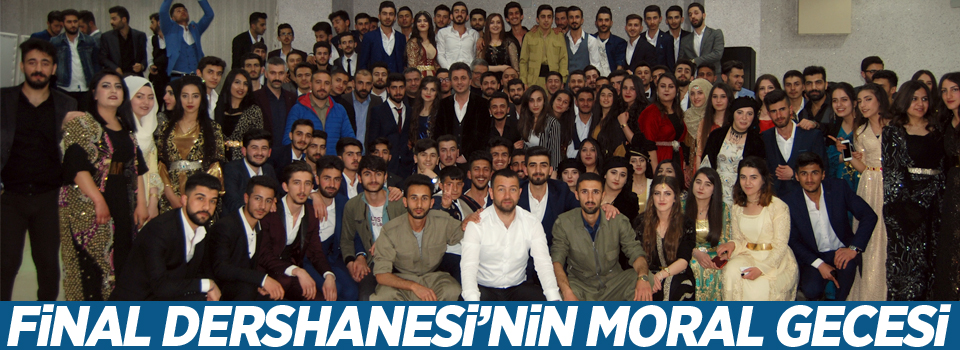 Final Dershanesi'nin moral gecesi