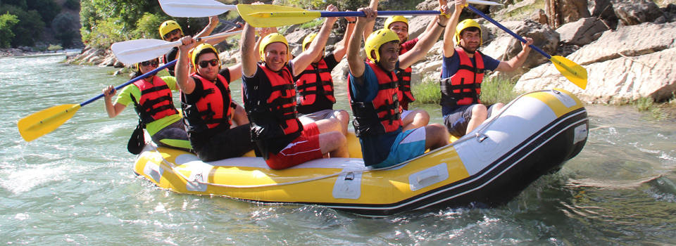 Kato Dağı eteklerinde ‘Petting’ Rafting Festivali