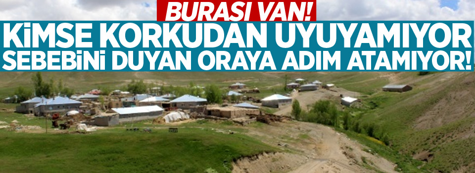 Sebebini duyan oraya adım atamıyor!