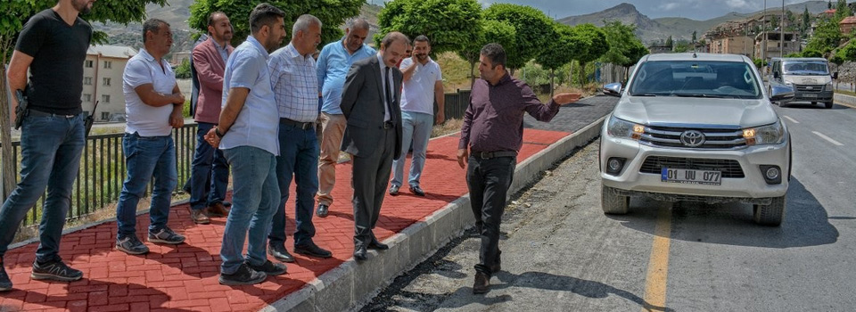 Hakkari'de çalışmalar devam ediyor