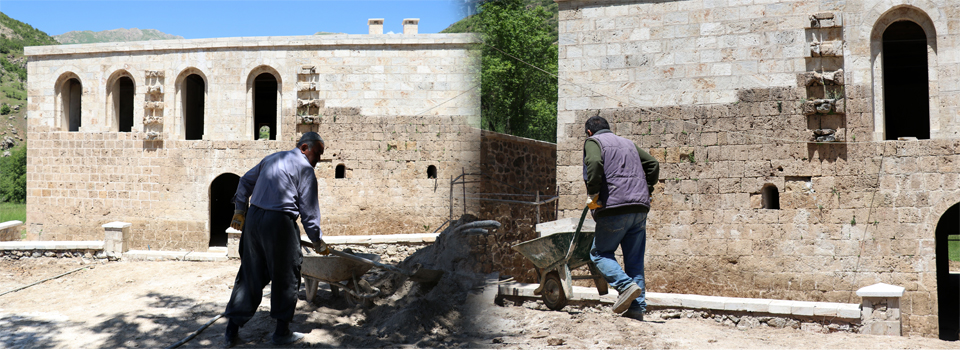 Şemdinli'deki Kayme Sarayı restore edildi