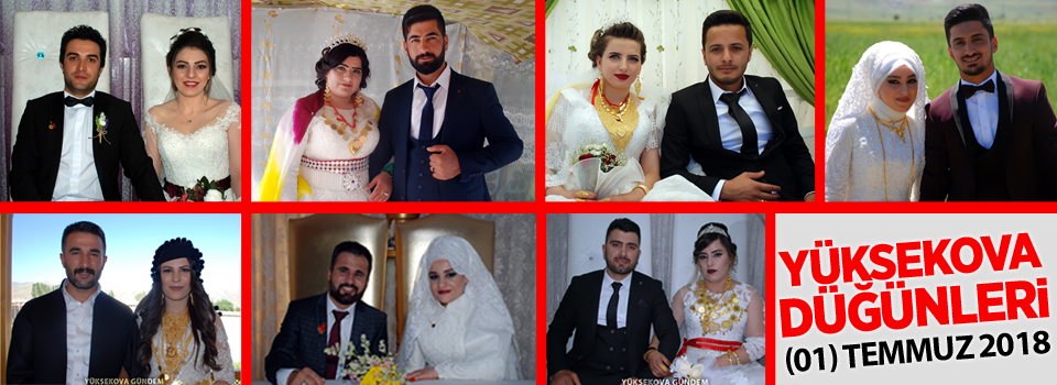 01 Temmuz 2018 Yüksekova Düğünleri