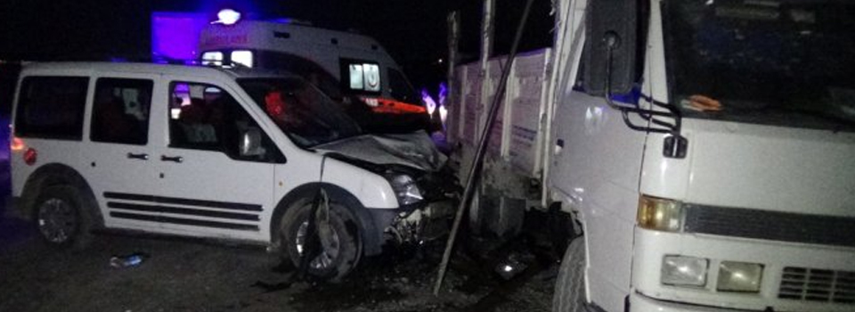 Van’da trafik kazası: 2 yaralı