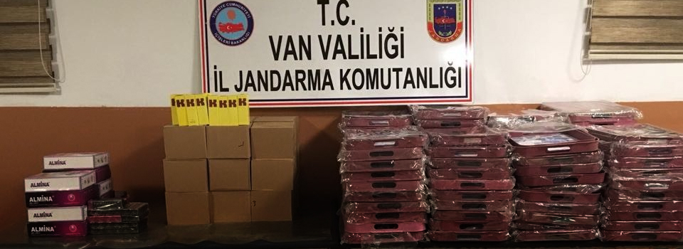 Van’da kaçakçılık operasyonu