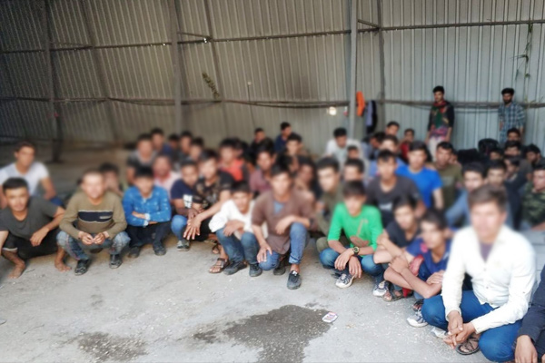 106 kaçak göçmen yakalandı