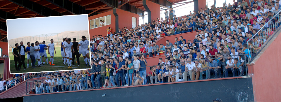 Yüksekova Belediyespor, 2 golle tur atlamayı başardı