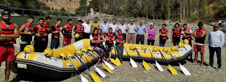 Cilo Rafting Takımı, Türkiye şampiyonasına hazırlanıyor