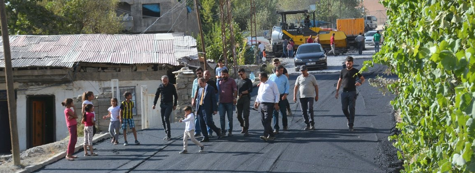 Kıran mahallesi modern yola kavuştu