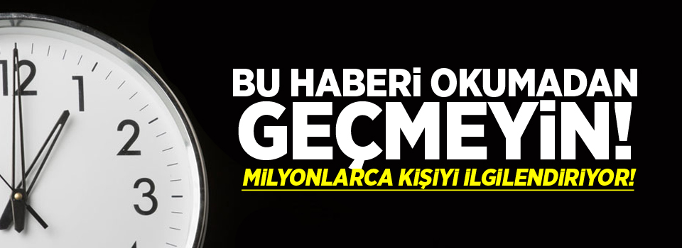 28 Ekim'e dikkat!