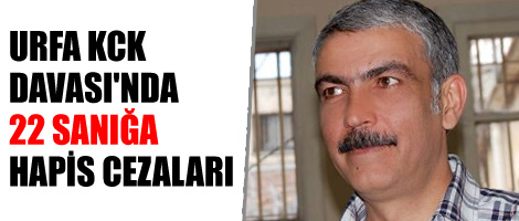 'Urfa KCK davası'nda 22 sanığa hapis cezaları