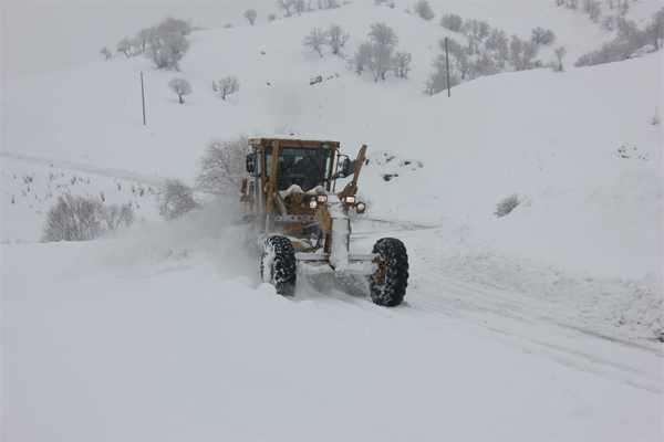 39 köy yolu kar nedeniyle kapandı