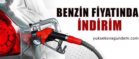 Benzin fiyatında indirim