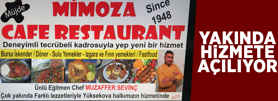 Mimoza Cafe Restaurant - REKLAM