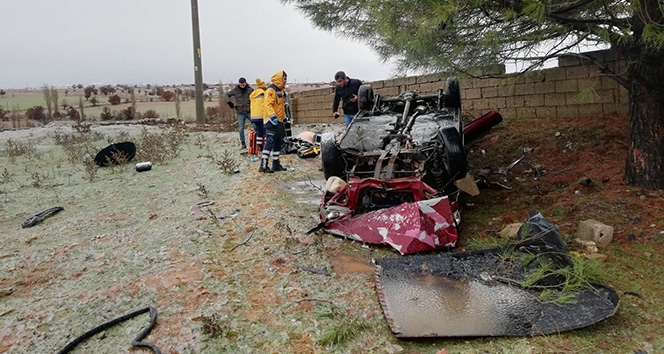 Çalıntı otomobille kaza yaptı, hayatını kaybetti