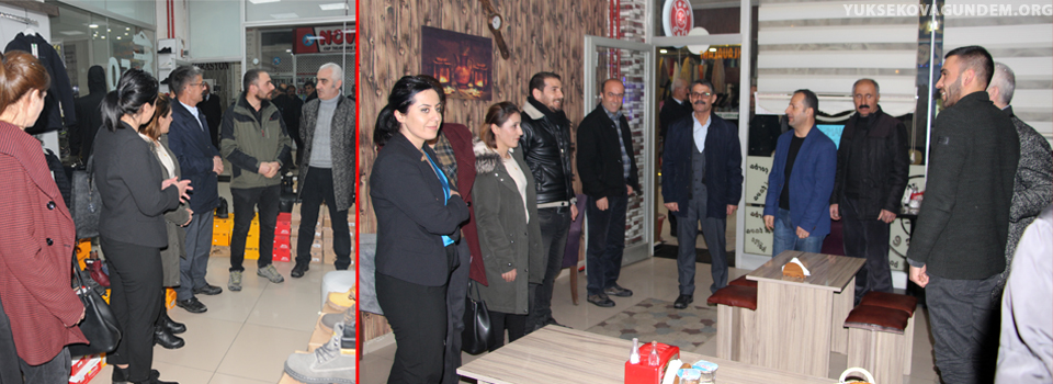 HDP Belediye Eş Başkan Adayları esnafı ziyaret etti