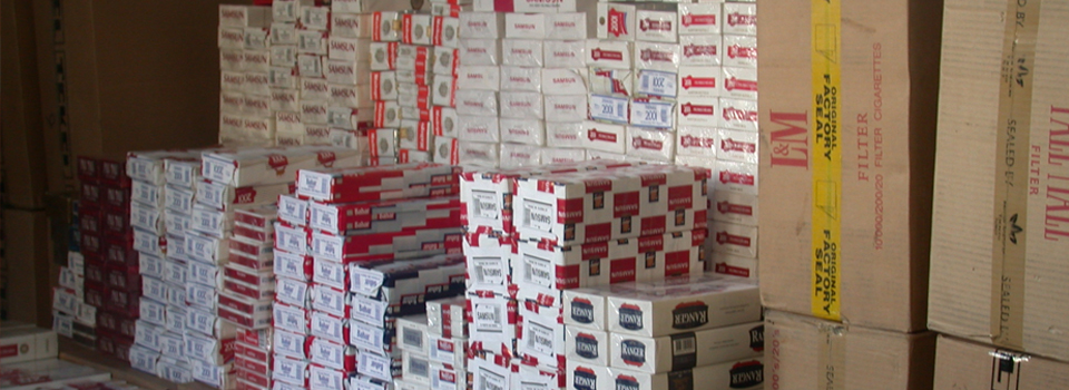 Hakkari’de 3 bin 860 paket sigara ele geçirildi