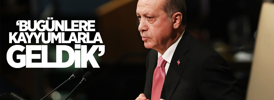 Erdoğan Diyarbakır'da: Bugünlere kayyumlarla geldik