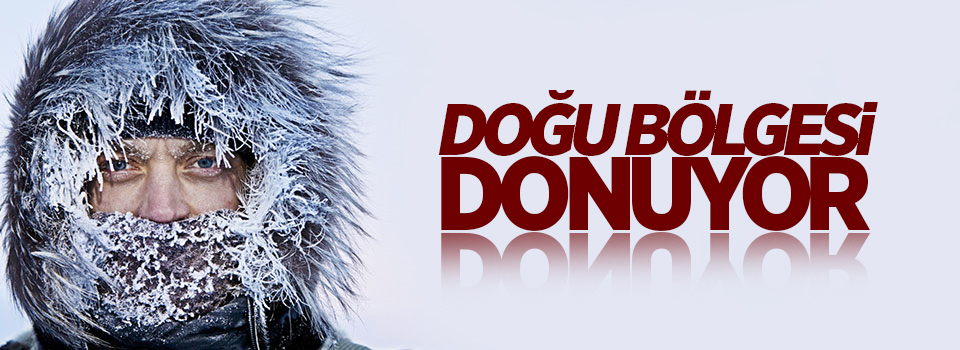 Doğu Bölgesi donuyor