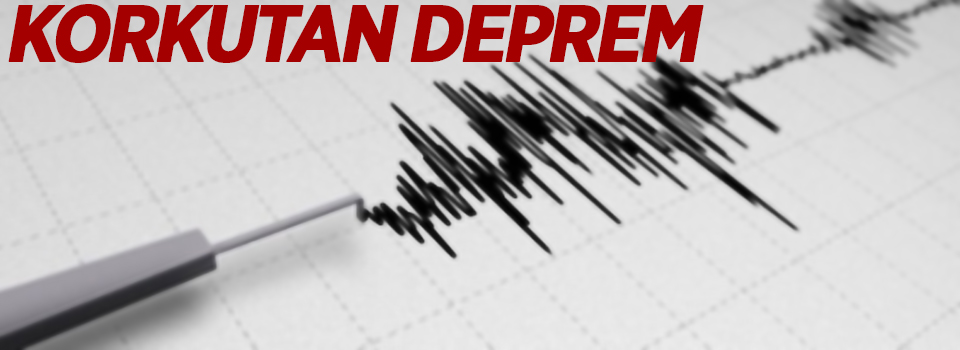 4.2 büyüklüğünde deprem meydana geldi