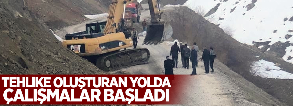 Tehlike oluşturan yolda güzergah değişikliği