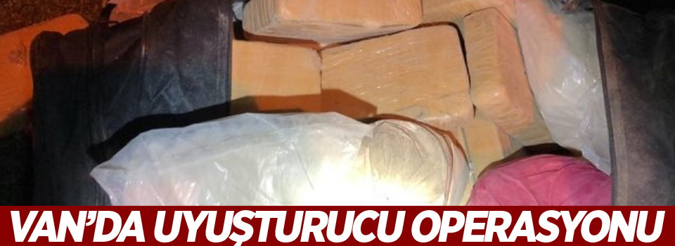 Van’da uyuşturucu operasyonları