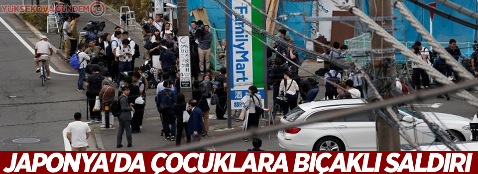 Japonya'da çocuklara bıçaklı saldırı