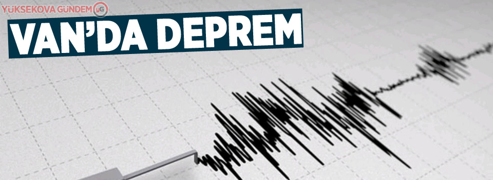 Van’da 3.7 büyüklüğünde deprem