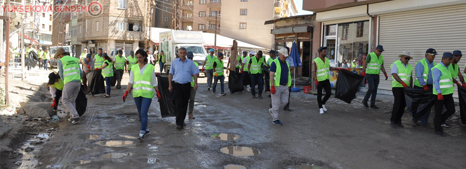 Yüksekova Belediyesinden temizlik kampanyası