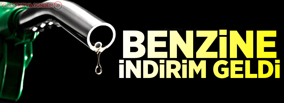 Benzine büyük indirim